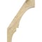 Ekena Millwork 4"W x 16"D x 24"H Balboa Rough Sawn Knee Brace, Douglas Fir BRC04X16X24BOA00RDF - alternate 3
